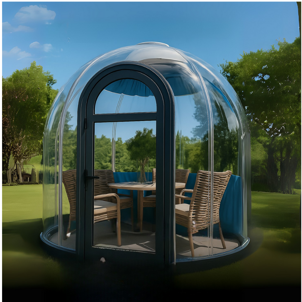 E-MIDÉAL Bubble – Le Dôme Transparent d’Exception pour votre Jardin